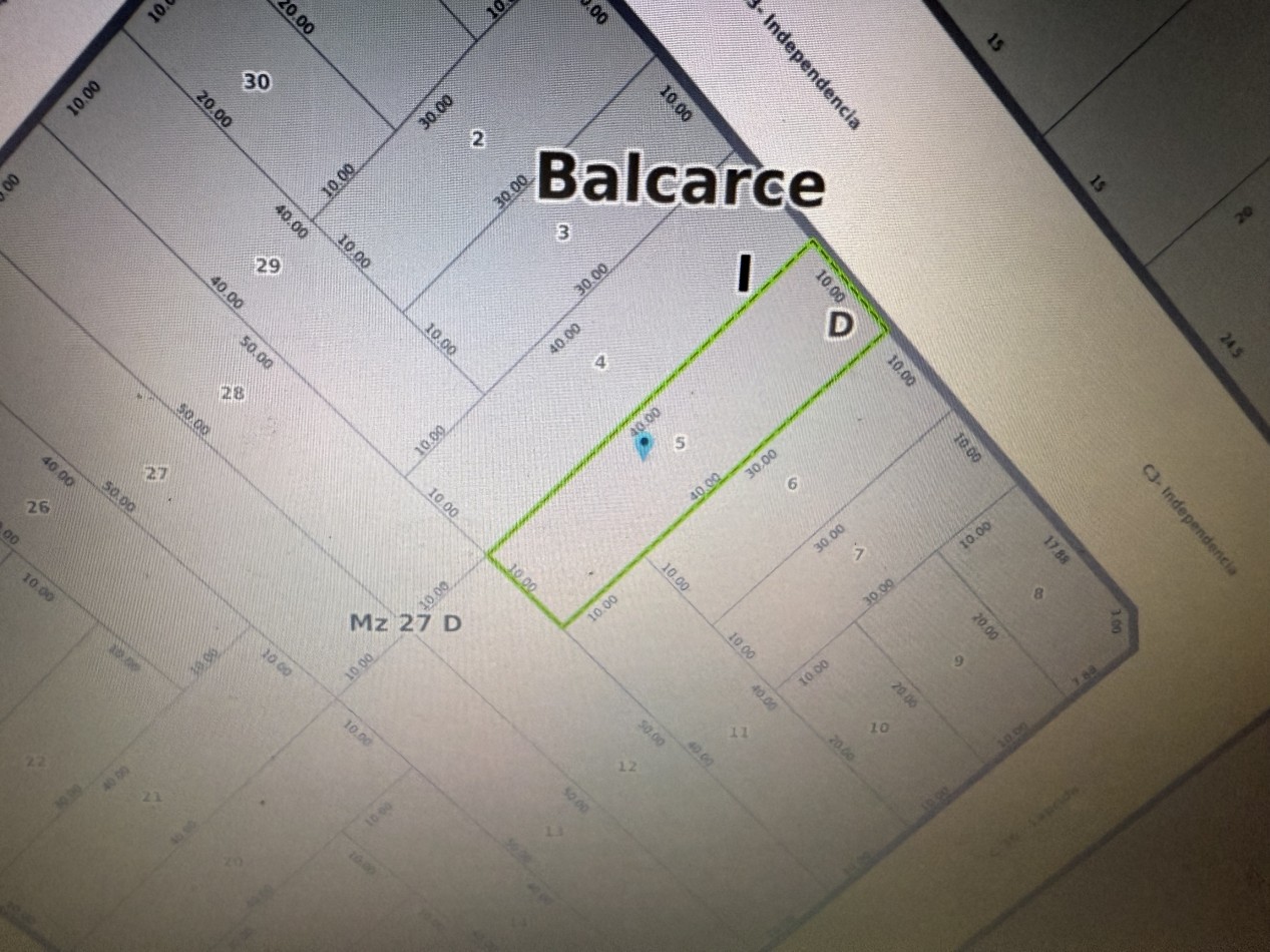 Terreno en Venta en la Localidad de Balcarce