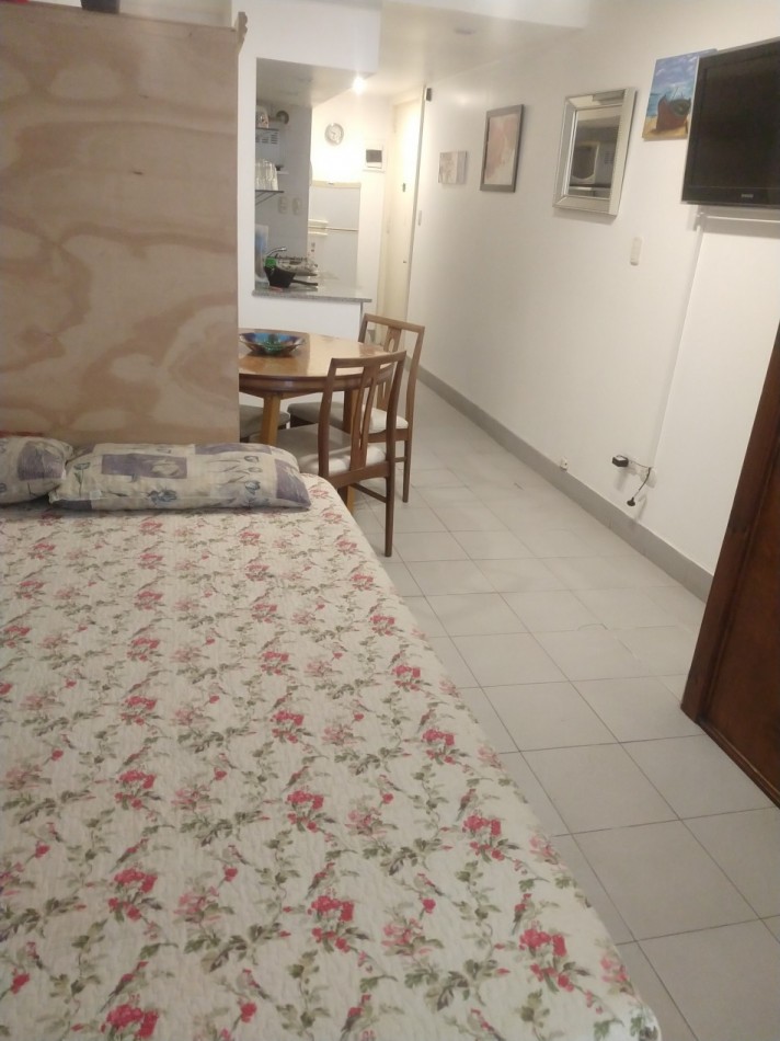 ALQUILER TEMPORARIO. MONOAMBIENTE. ZONA ALDREY